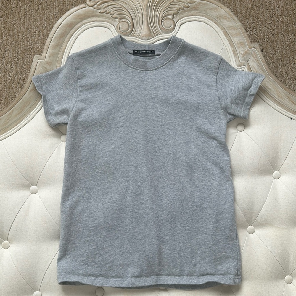 Brandy Melville Gray Tee